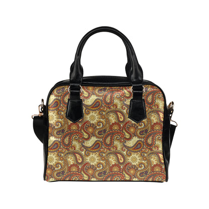 Boho Pattern Print Design 08 Shoulder Handbag