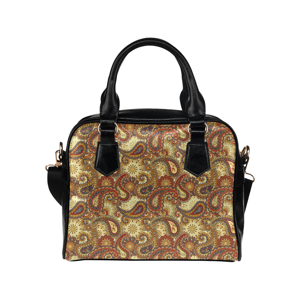 Boho Pattern Print Design 08 Shoulder Handbag