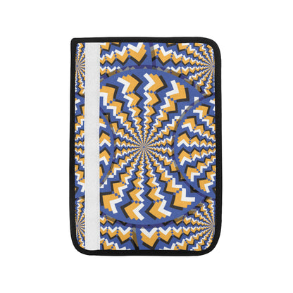 Optical illusion Pattern Print Design A01 Car Seat Belt Cover