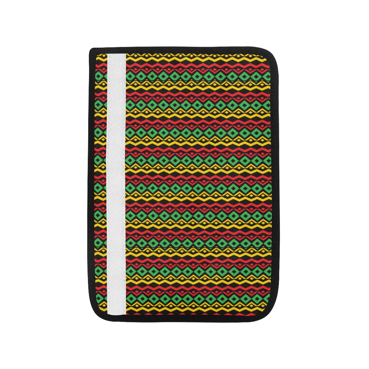 Rasta Reggae Color Themed Car Seat Belt Cover