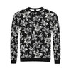 Amaryllis Pattern Print Design AL04 Men Long Sleeve Sweatshirt