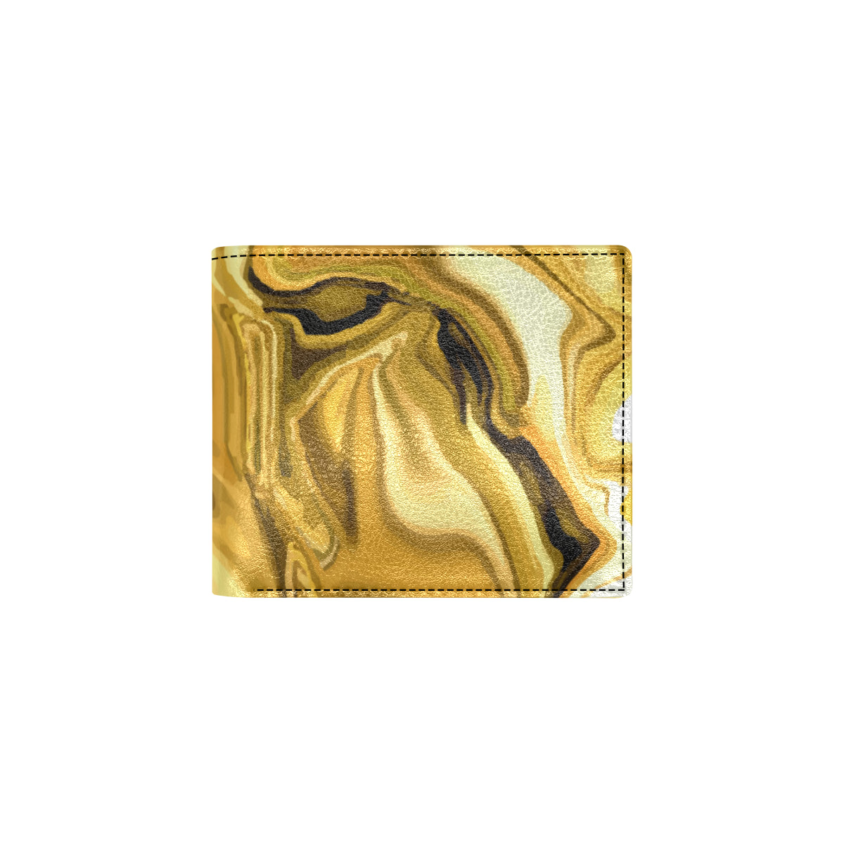 Liquid Pattern Print Design 03 Men's ID Card Wallet