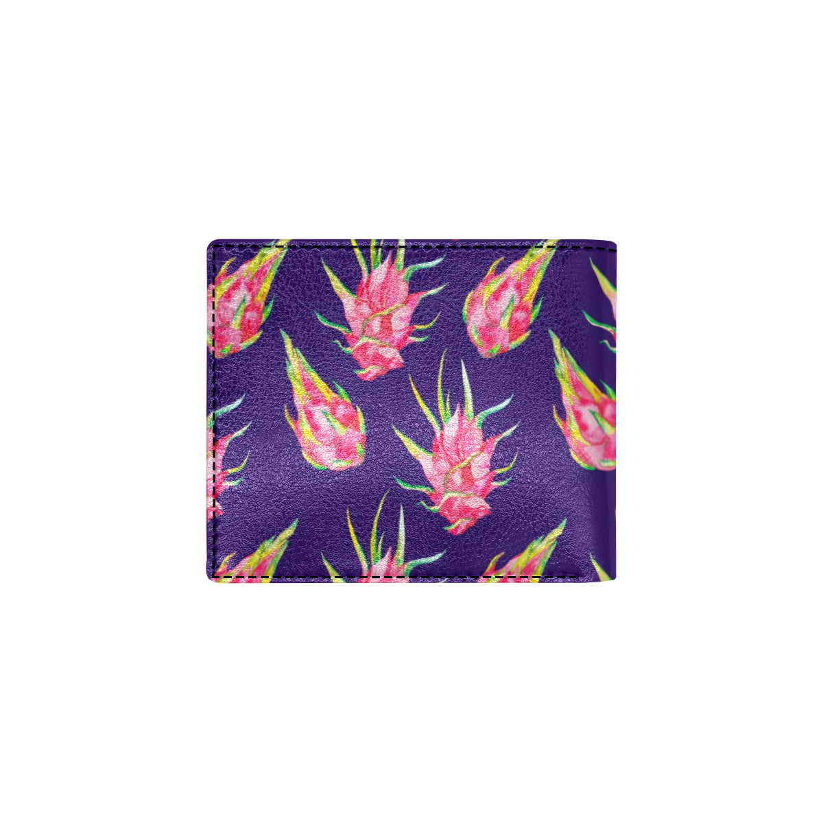 Dragonfruit Pattern Print Design DF02 Men's ID Card Wallet