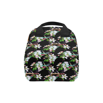 Apple blossom Pattern Print Design AB07 Insulated Lunch Bag