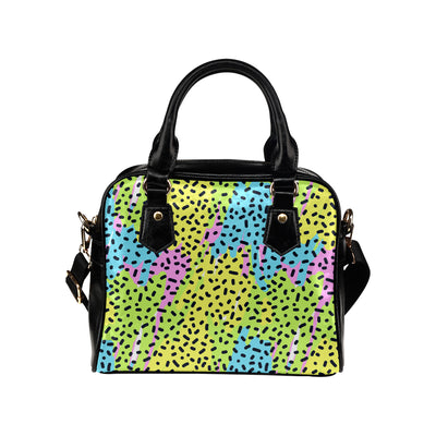 90s Pattern Print Design 2 Shoulder Handbag