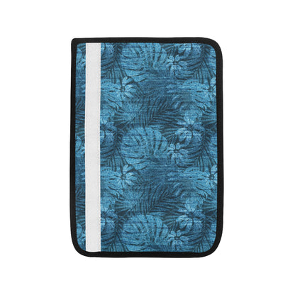 Jean Tropical Pattern Print Design 04 Car Seat Belt Cover