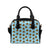 Poop Emoji Pattern Print Design A03 Shoulder Handbag