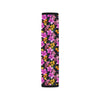 Tropical Folower Pink Hibiscus Print Car Seat Belt Cover