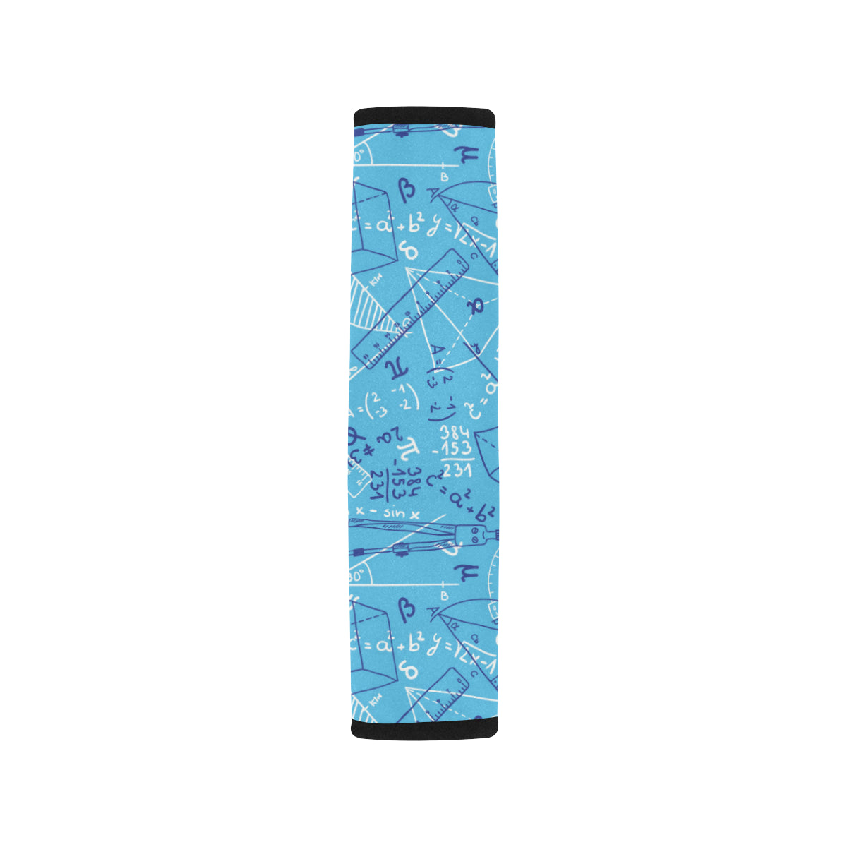 Math Pattern Print Design 02 Car Seat Belt Cover