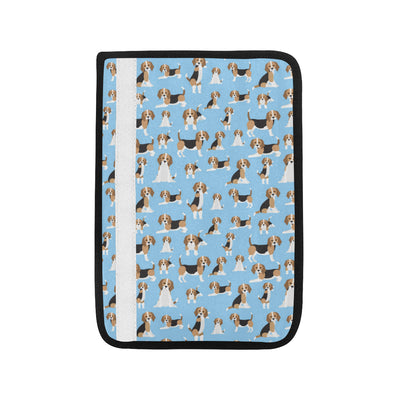 Beagle Pattern Print Design 03 Car Seat Belt Cover