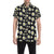 Daisy Pattern Print Design DS01 Men's Short Sleeve Button Up Shirt