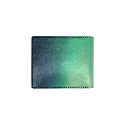 Aurora Borealis Pattern Print Design 04 Men's ID Card Wallet