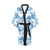 Mountain Pattern Print Design 03 Women's Short Kimono