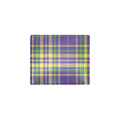 Mardi Gras Pattern Print Design 010 Men's ID Card Wallet