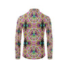 Peace Sign Pattern Print Design A03 Men's Long Sleeve Shirt