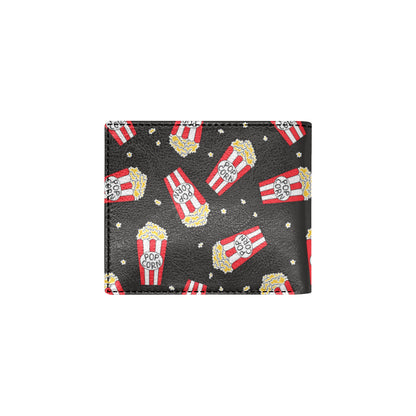 Popcorn Pattern Print Design A01 Men's ID Card Wallet