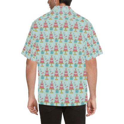 Cake Pattern Print Design 06 Men's Hawaiian Shirt