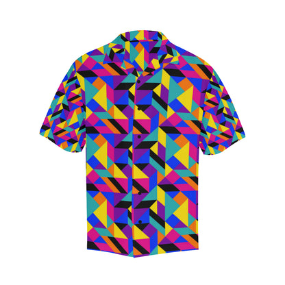90s Colorful Pattern Print Design 1 Men's Hawaiian Shirt