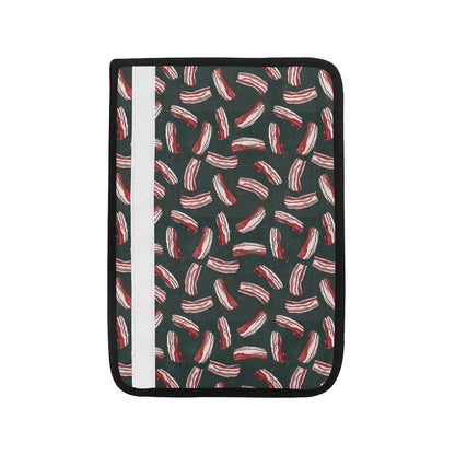 Bacon Pattern Print Design 02 Car Seat Belt Cover