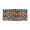 Knit Aztec Tribal Men's ID Card Wallet