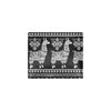 Llama Aztec Style Pattern Print Design 01 Men's ID Card Wallet