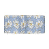 Lotus Pattern Print Design 04 Men's ID Card Wallet