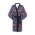 Aztec Pattern Print Design 07 Women's Short Kimono