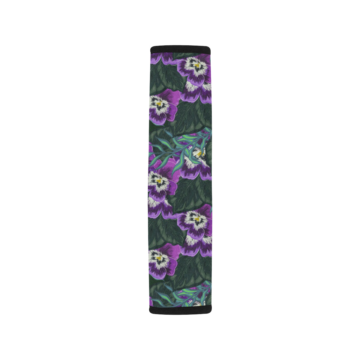 Pansy Pattern Print Design PS07 Car Seat Belt Cover
