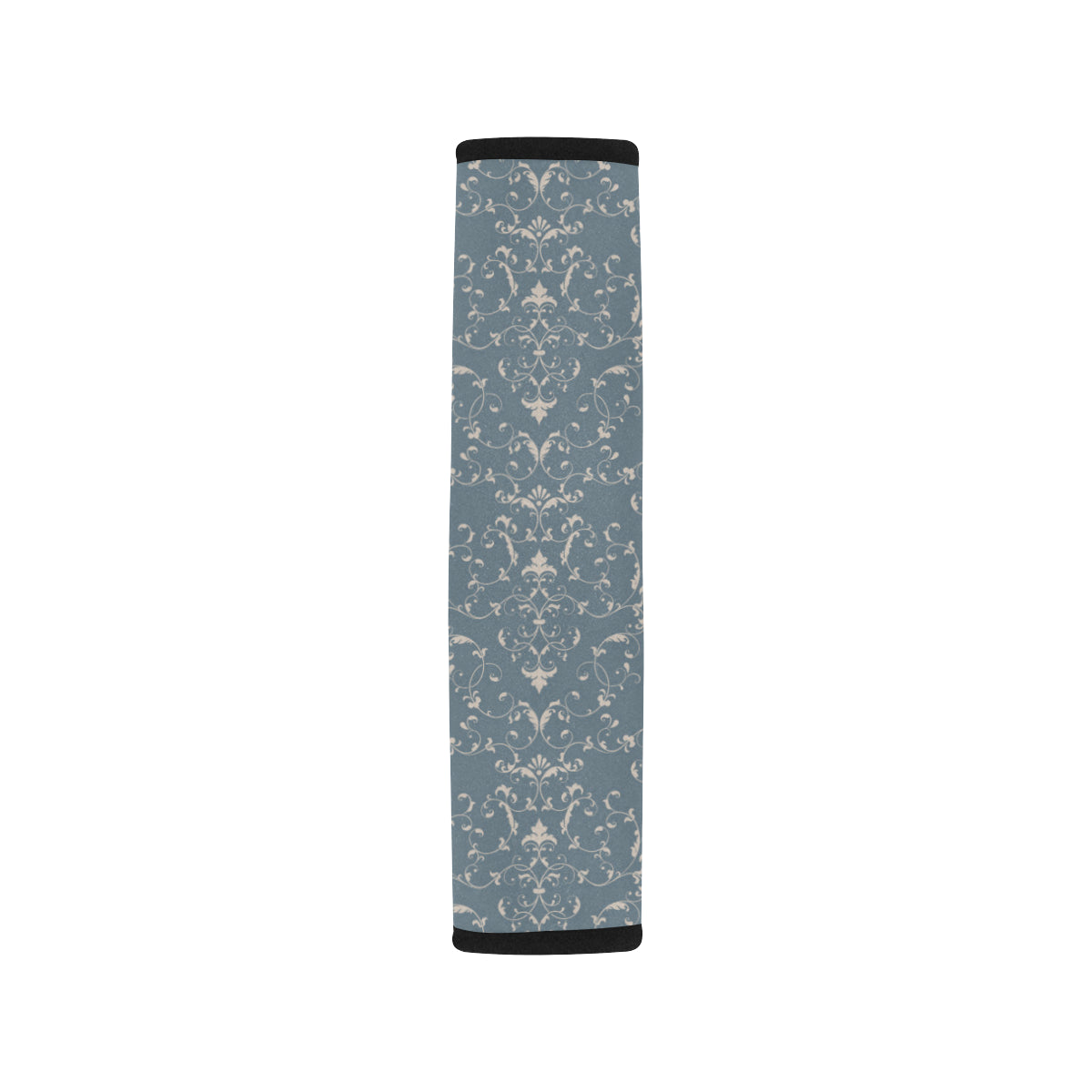 Damask Elegant Teal Print Pattern Car Seat Belt Cover