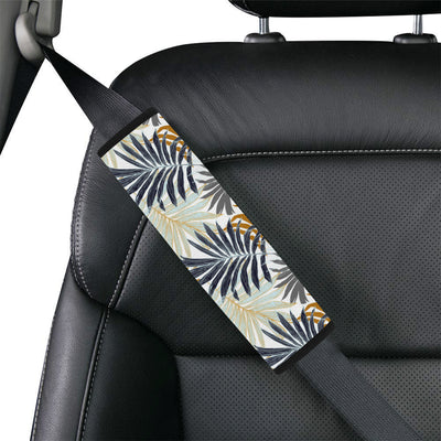 Colorful Tropical Palm Leaves Car Seat Belt Cover