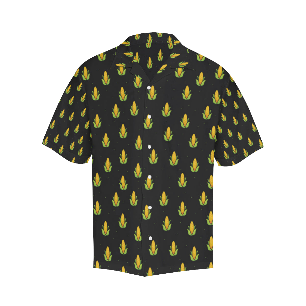 Corn Pattern Print Design 04 Men's Hawaiian Shirt