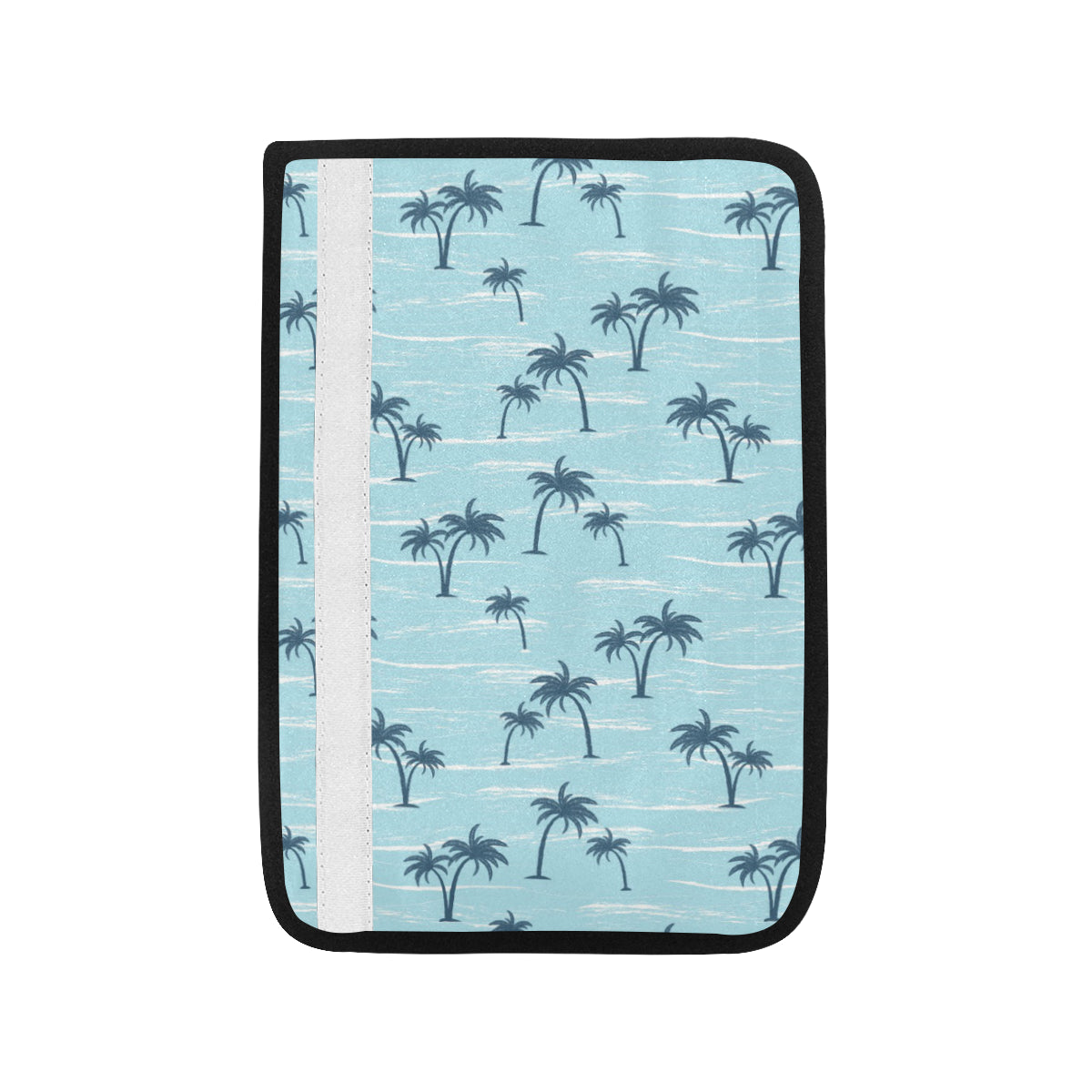 Palm Tree Pattern Print Design PT04 Car Seat Belt Cover
