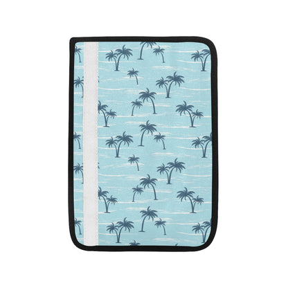 Palm Tree Pattern Print Design PT04 Car Seat Belt Cover