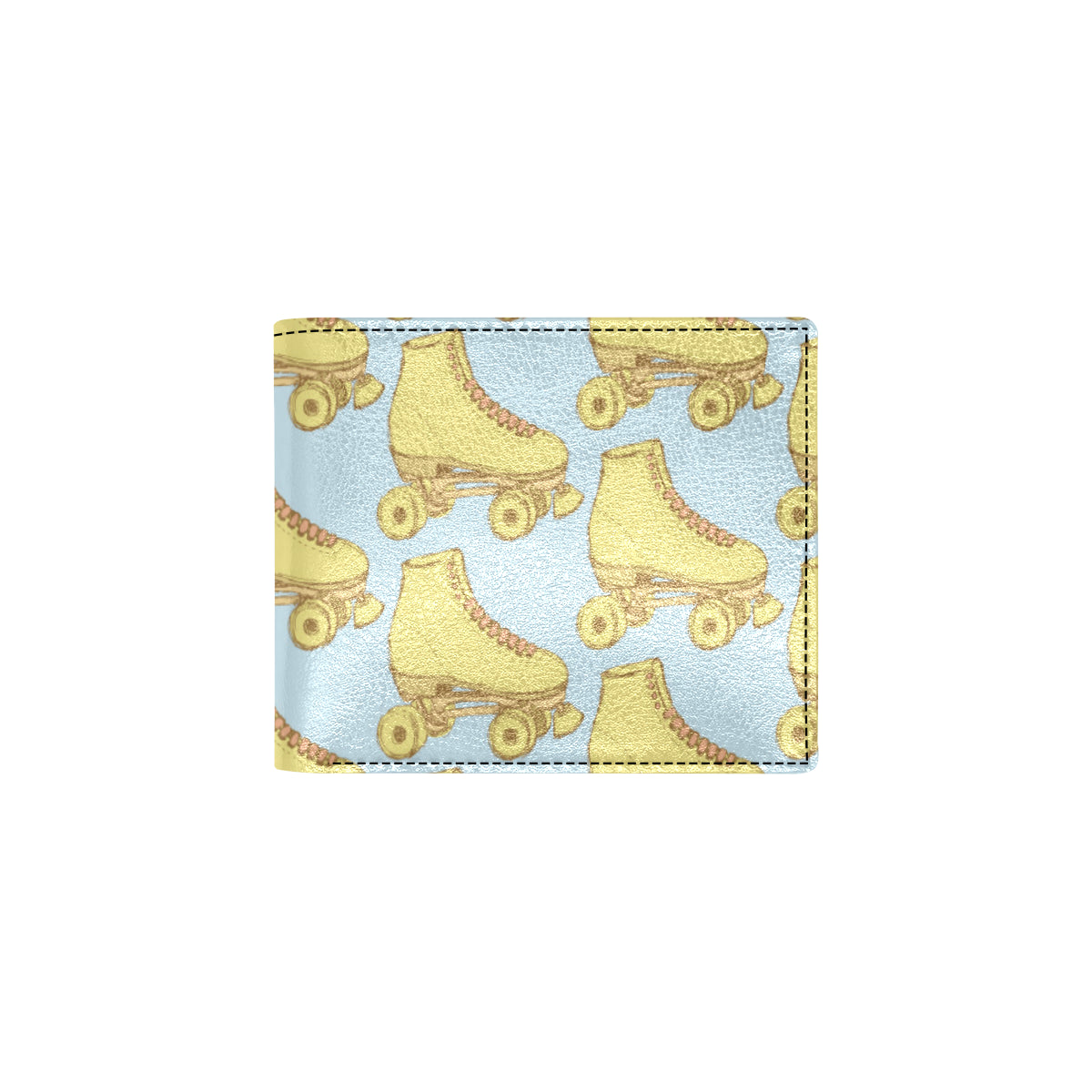 Roller skate Pattern Print Design A03 Men's ID Card Wallet