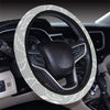 Angel Wings Pattern Print Design 01 Steering Wheel Cover with Elastic Edge