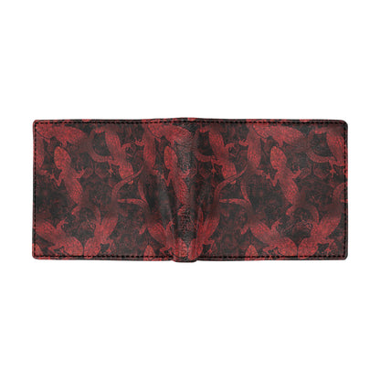 Gecko Pattern Print Design 04 Men's ID Card Wallet