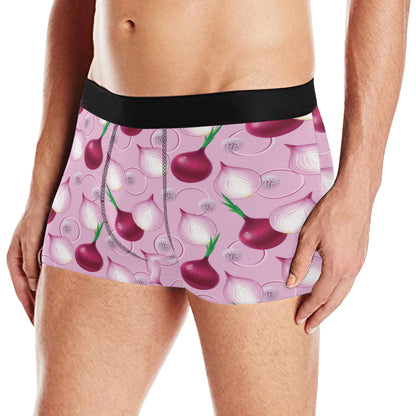 Onion Pattern Print Design A01 Men's Boxer Briefs