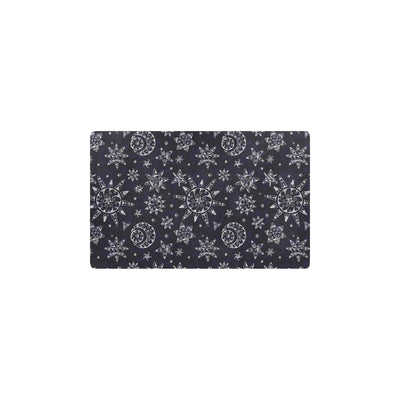 Sun Moon Pattern Kitchen Mat