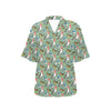 Birds Pattern Print Design 07 Women's Hawaiian Shirt