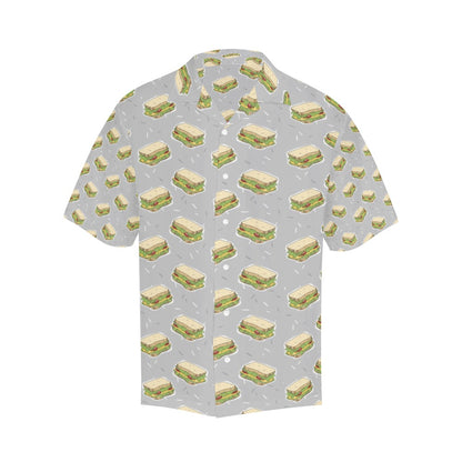 Sandwich Print Design LKS304 Men's Hawaiian Shirt