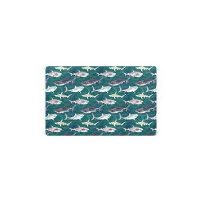 Shark Style Print Kitchen Mat