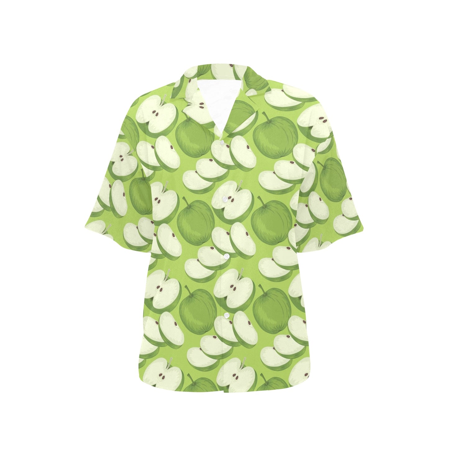 Apple Pattern Print Design AP010 Women's Hawaiian Shirt