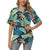 Tropical Palm Leaves Hawaiian Flower Women's Hawaiian Shirt