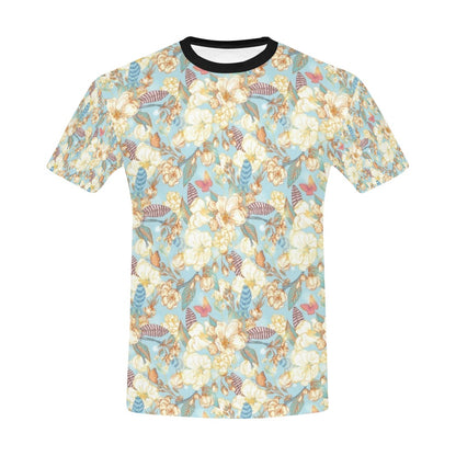 Summer Floral Print Design LKS302 Men's All Over Print T-shirt