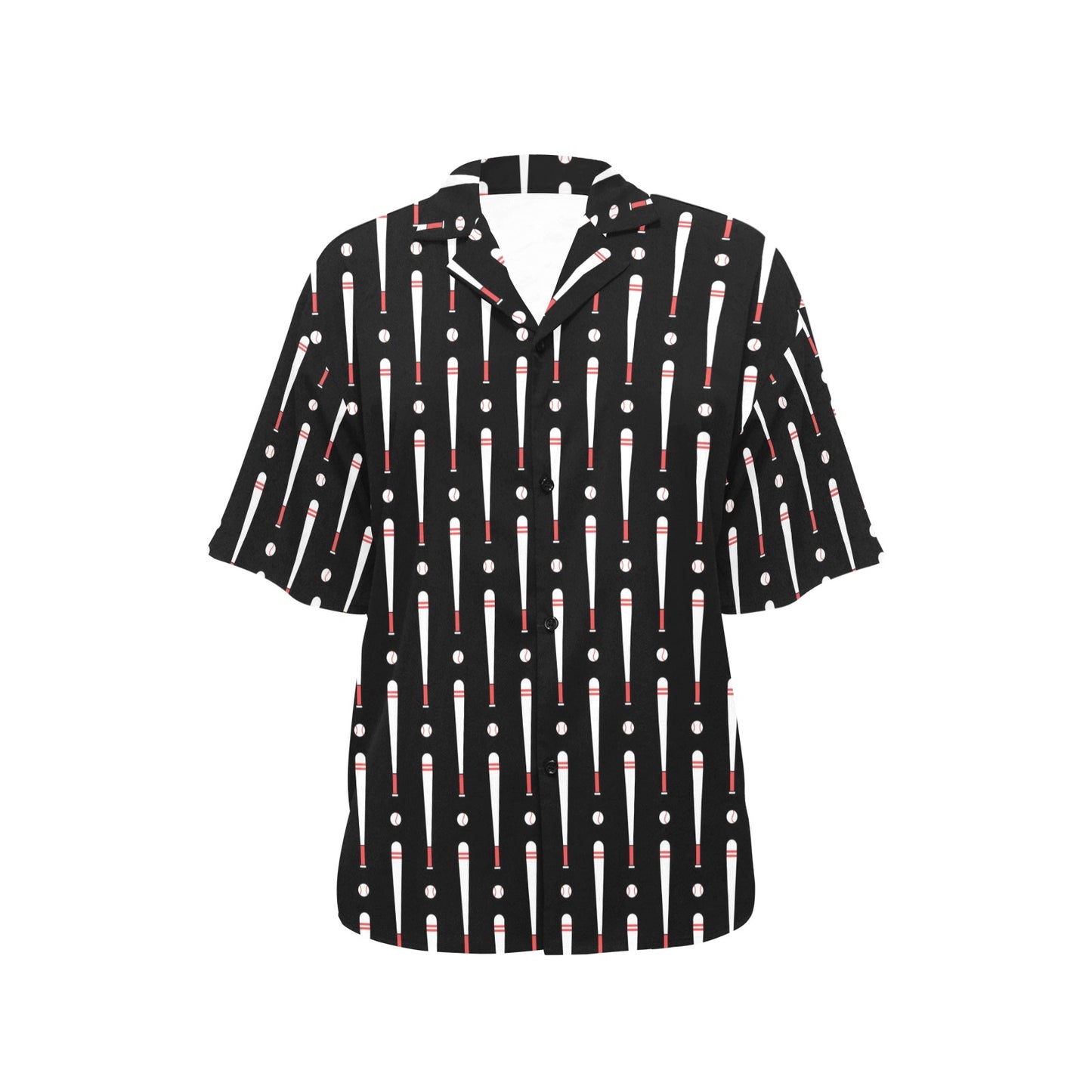 Baseball Pattern Print Design 03 Women's Hawaiian Shirt