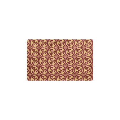Yin Yang Style Pattern Design Print Kitchen Mat