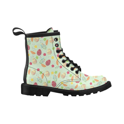 Easter Eggs Pattern Print Design RB07 Women's Boots