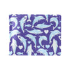 Dolphin Smile Print Pattern Men's ID Card Wallet