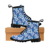 Hibiscus Pattern Print Design HB04 Women's Boots