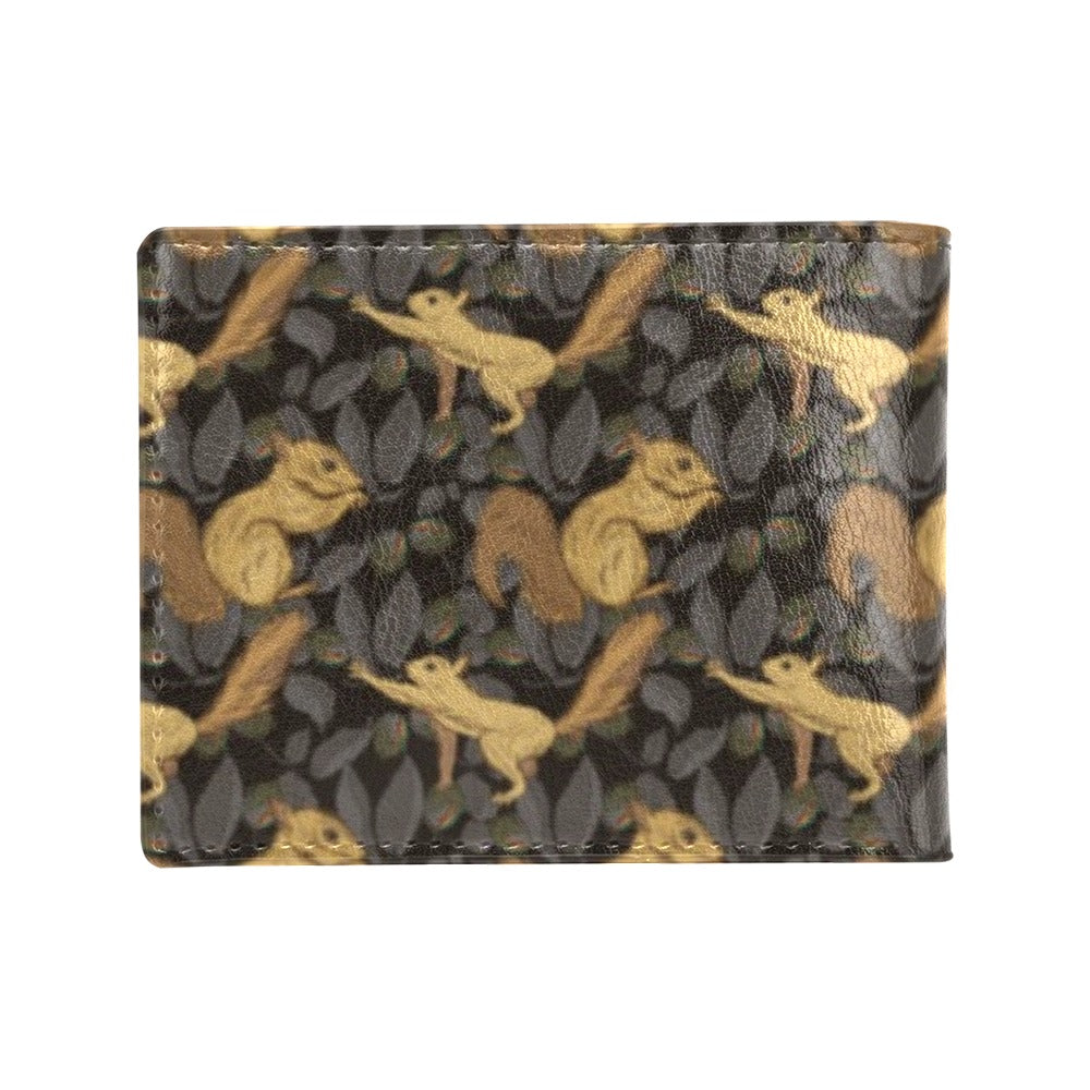 Squirrel Print Design LKS309 Men's ID Card Wallet